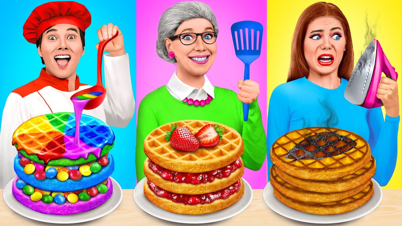 Кулинарный Челлендж: Я против Бабушки | Вкусные Кухонные Лайфхаки от Trend DO Challenge