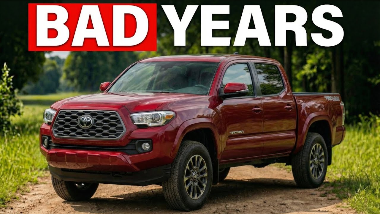Toyota Tacoma Years to AVOID — and the Years That Last Forever