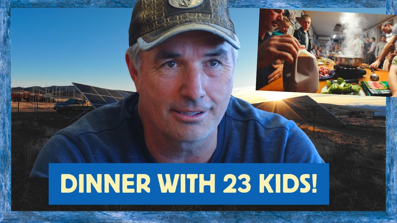 Day In The Life // Off Grid with 23 Kids!