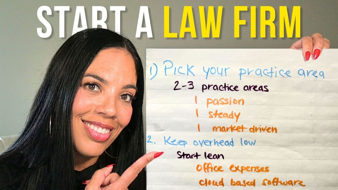 HOW TO OPEN A LAW FIRM FROM SCRATCH IN 2026