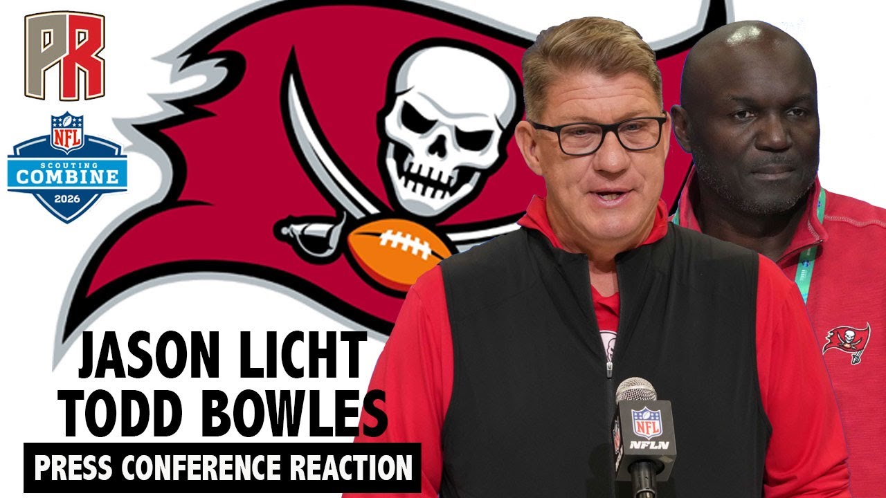 Jason Licht + Todd Bowles Press Conference Reaction