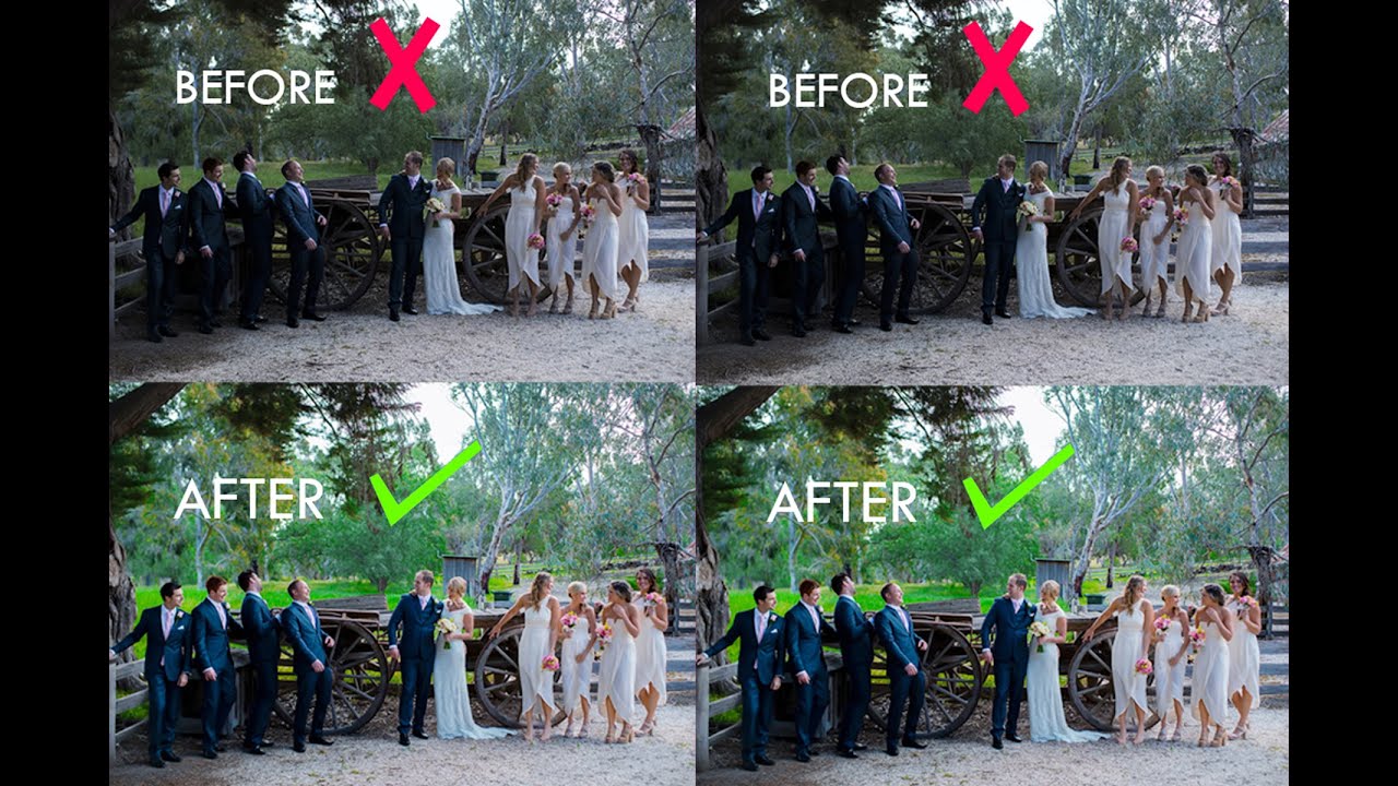 How to easily edit a wedding photo in 2023 using Adobe photoshop CC 2020