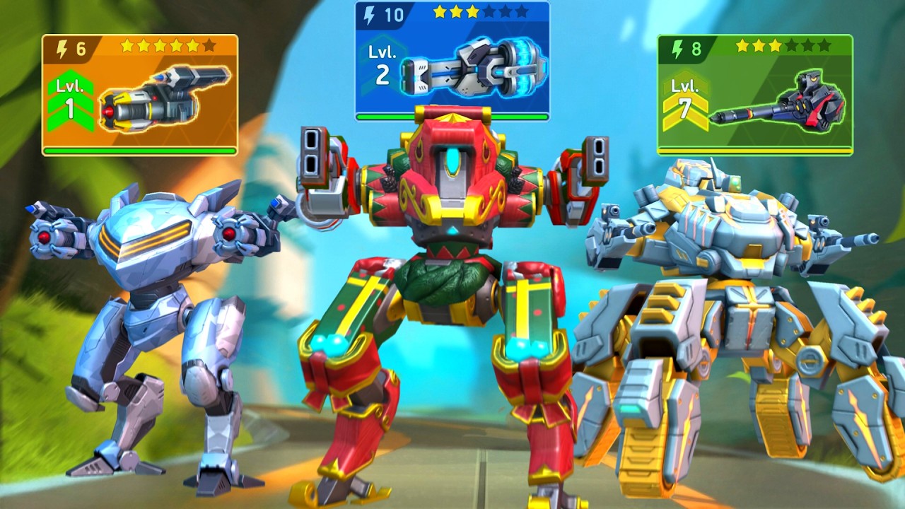Guardian, Arachnos, Shadow with Gauss Rifle 10+6, Longarm 8, Gemini 6 - Mech Arena