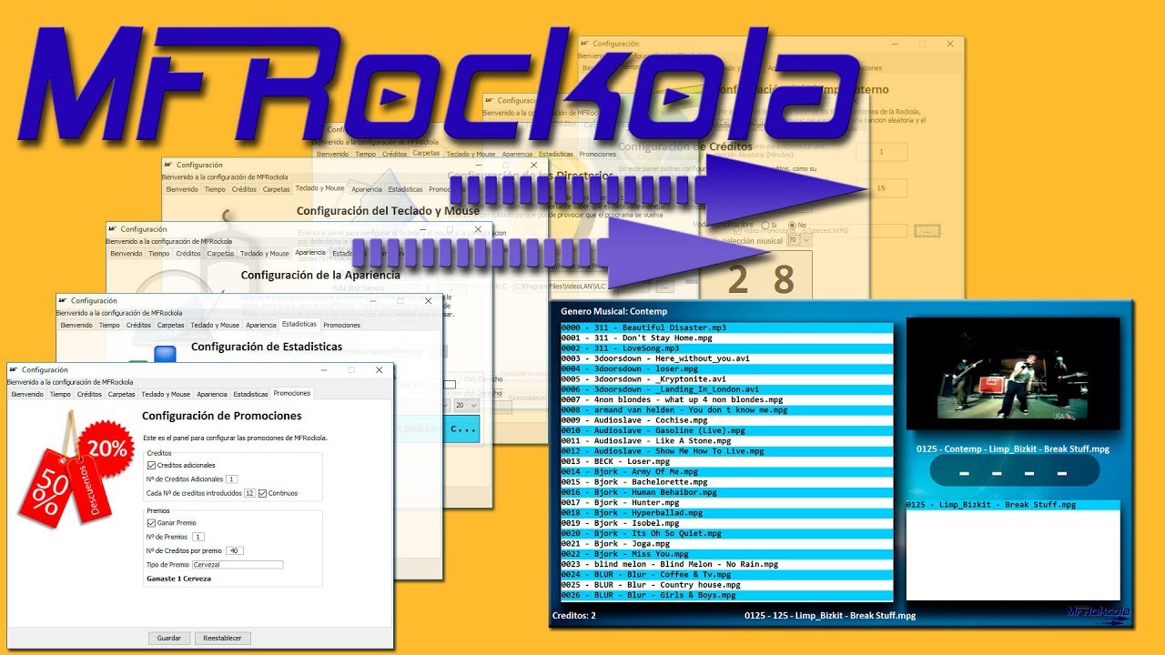 MFRockola El mejor programa de rockolas
