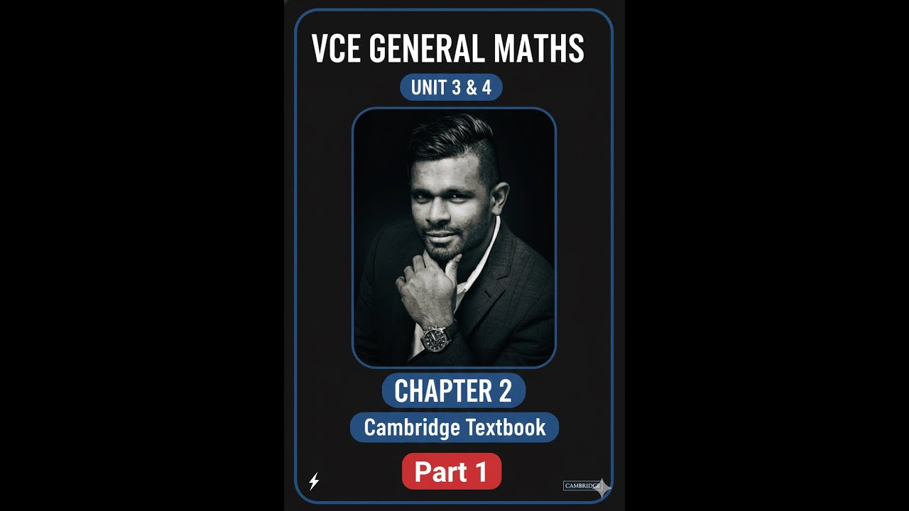 2026 VCE General maths 3:4 Chapter 2 Notes Part 1