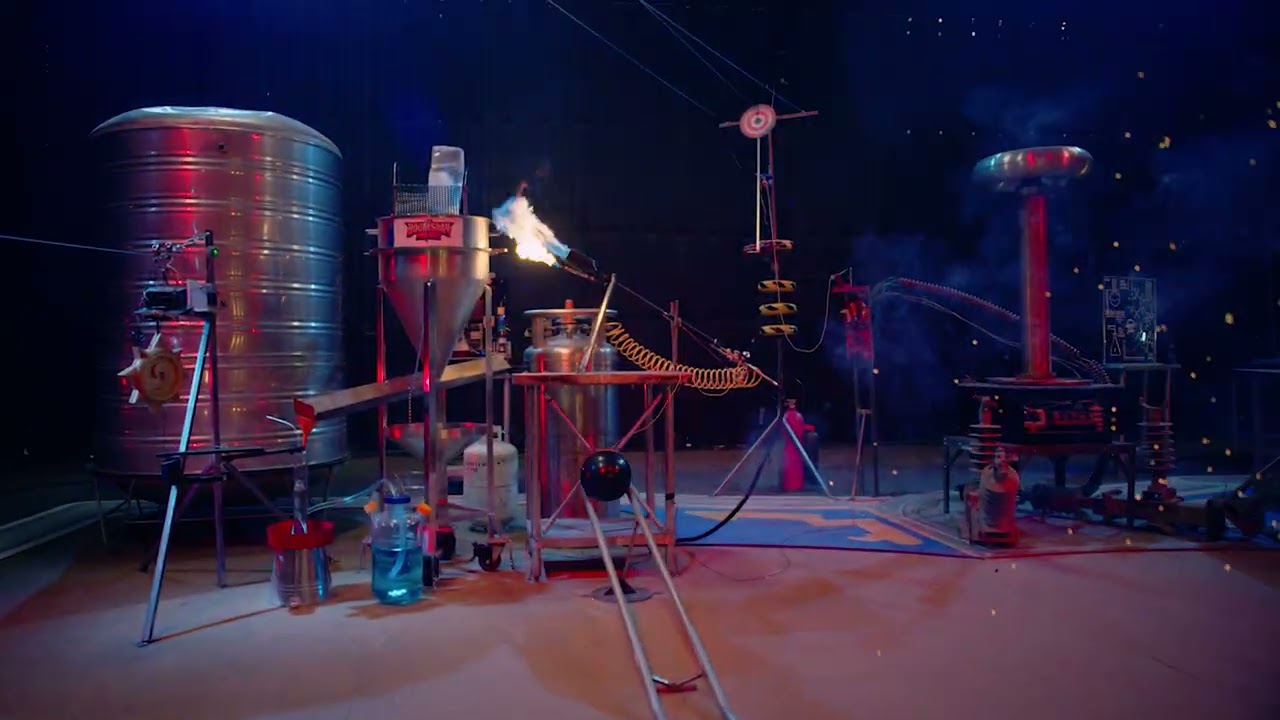 BOOMSDAY FINAL Rube Goldberg Machine with Rolling Ball Sculpture