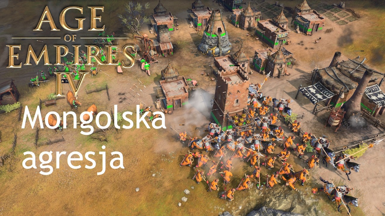 Age of Empires IV rankedy - Mongolska agresja