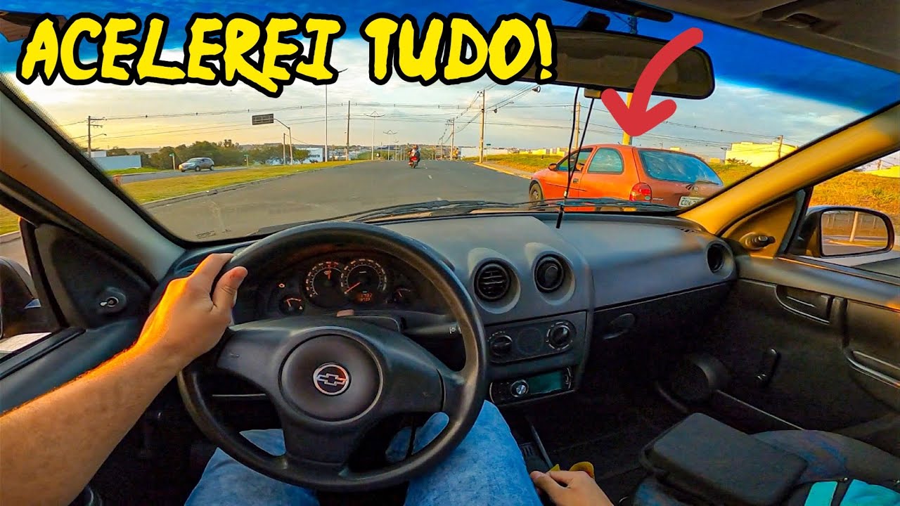 ROLÊ DE CHEVROLET CELTA LIFE 1.0 VHC-E 2010 ANDANDO NO 12 🔥 CORSA WIND ME DESAFIOU