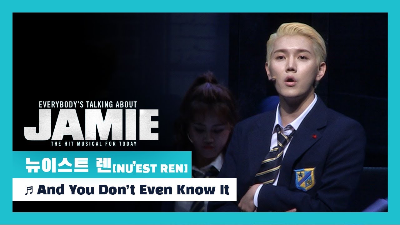 뮤지컬 '제이미' 2020 프레스콜 'And You Don't Even Know It' - 렌(NU'EST REN), 김지민 외