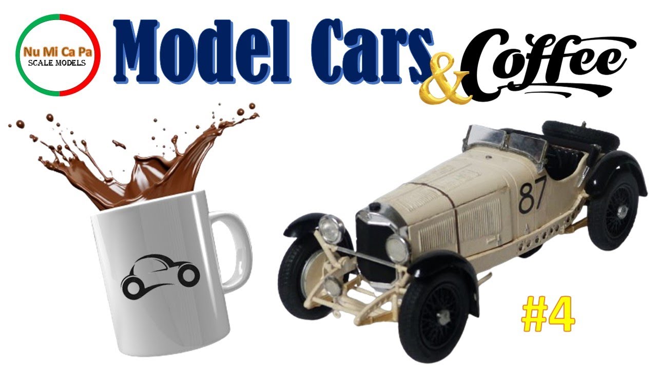 Model Cars & Coffee #4: 1931 Mercedes-Benz SSKL, from Matchbox in 1/32 scale