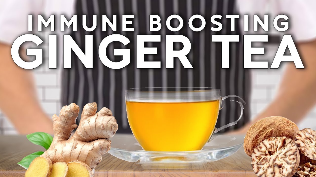 My Immune Boosting Tea Ginger, Turmeric
