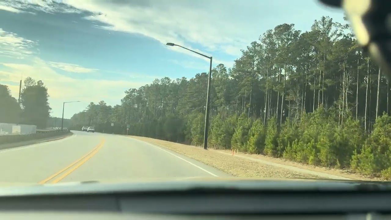 Nexton Road Summer Ville South Carolina . 4PM . speed Limit 45MPH. 