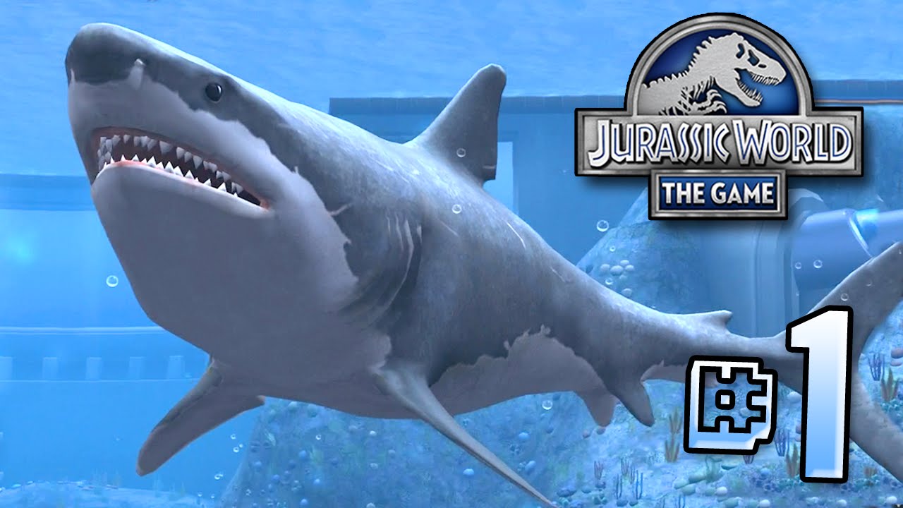 The Biggest Shark EVER Megalodon!! || Jurassic World - Lagoon Series - Ep 1 HD