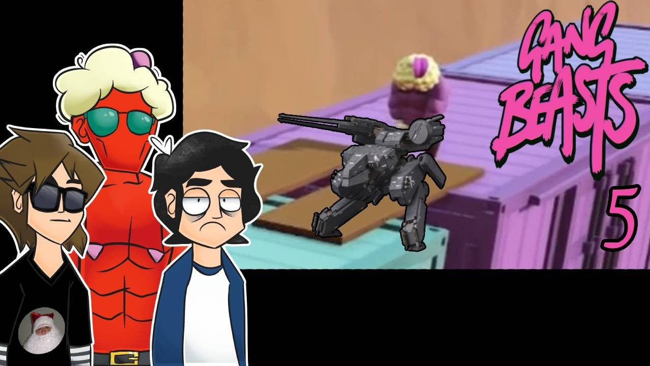 A Véia construiu um Metal Gear | Gang Beasts #5