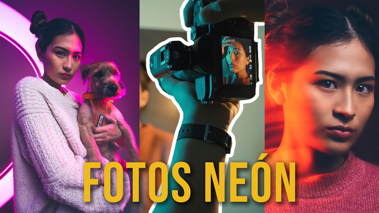 FOTOGRAFIA con LUZ NEÓN | LARGA EXPOSICIÓN