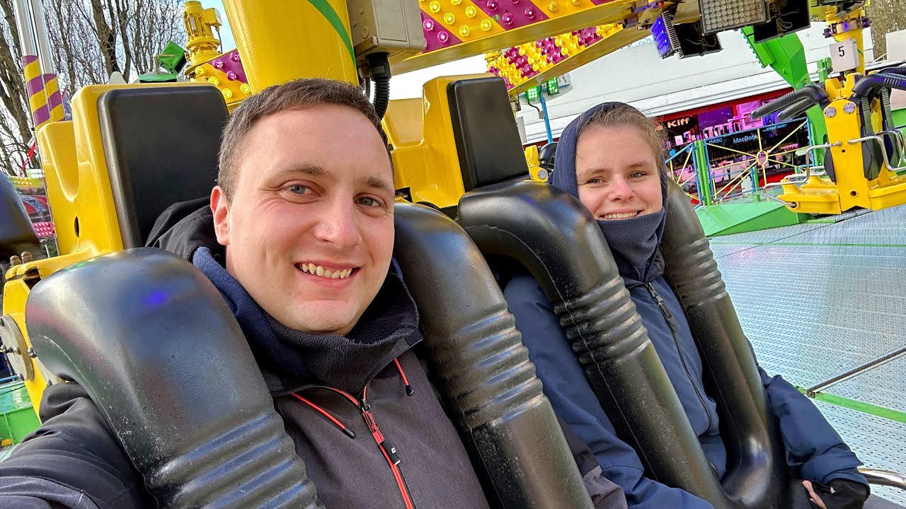 Die erste Kirmes 2024 - Aber die haben nichtmal POMMES! 😂 | Winterkirmes / Foire de Dunkerque 2024