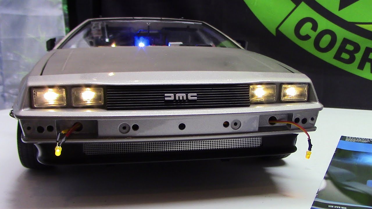 Delorean Build Issues 94 Front Valance and Attach to Body! Back To the Future Eaglemoss Kit
