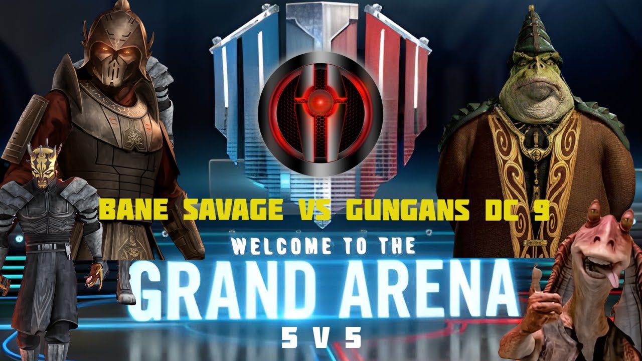 Bane Savage Omi vs GunGans DC9 GAC - Grand Arena - 5v5