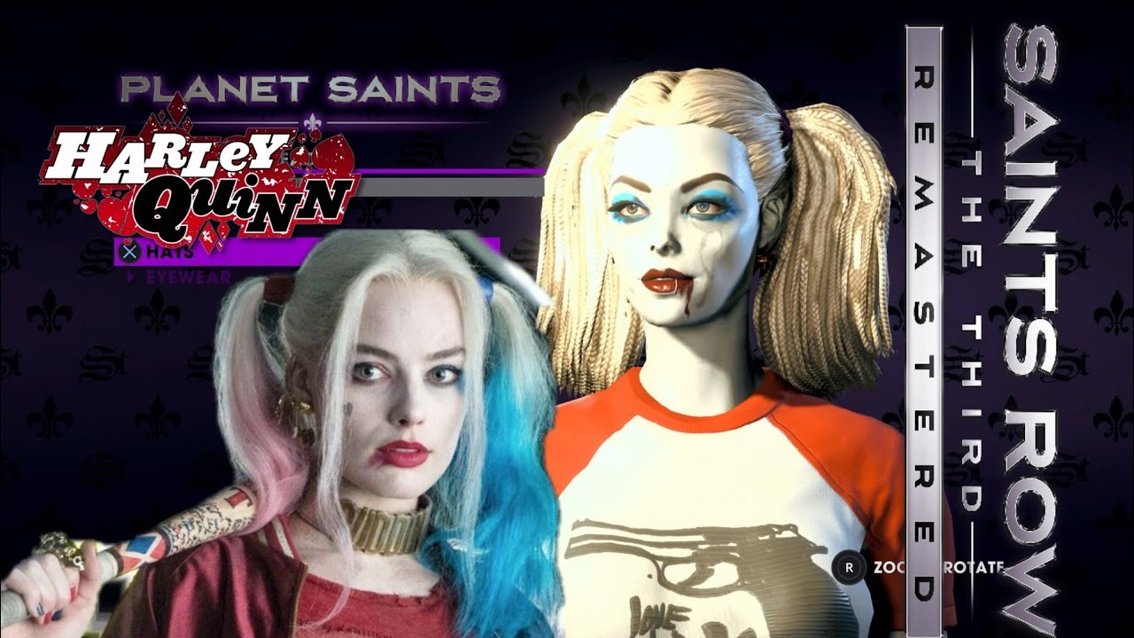 How To Create Harley Quinn In Saints Row The Third