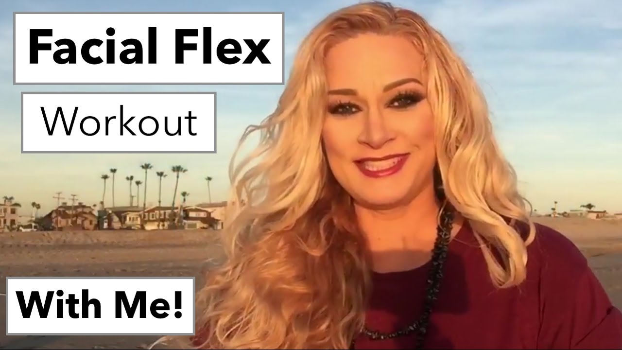 Facial Flex: Looksmaxxing Workout with Me!  All Natural Face Lift