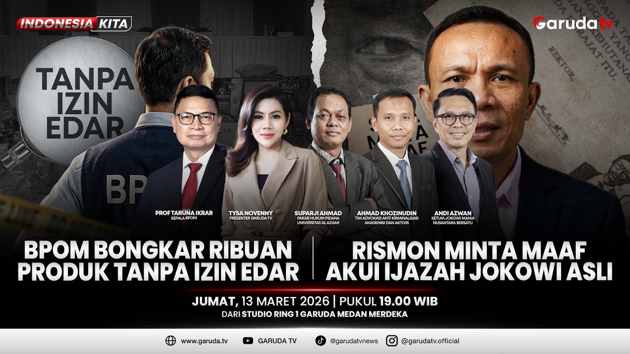 Rismon Minta Maaf, Akui Ijazah Jokowi Asli | INDONESIA KITA