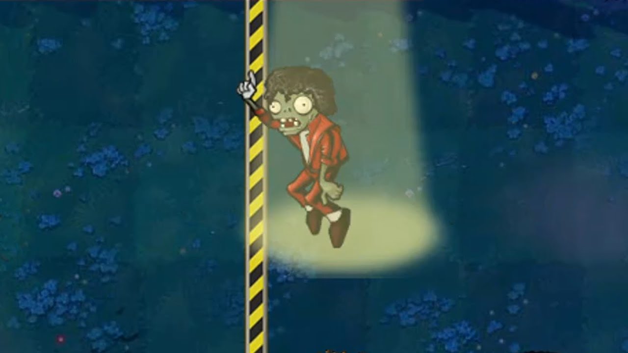 Michael Jackson Zombie - Plants vs Zombies Moments