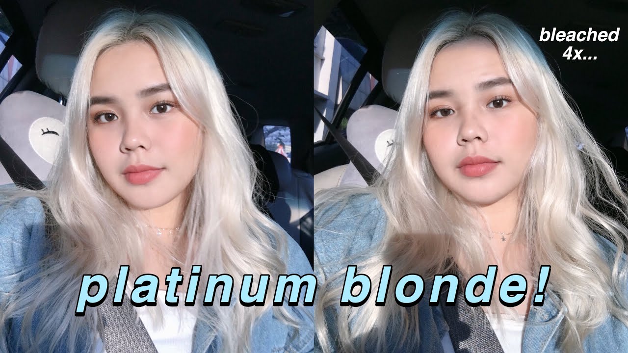 HOW I ACHIEVED PLATINUM BLONDE HAIR! (ft. Azta Salon) | darlene