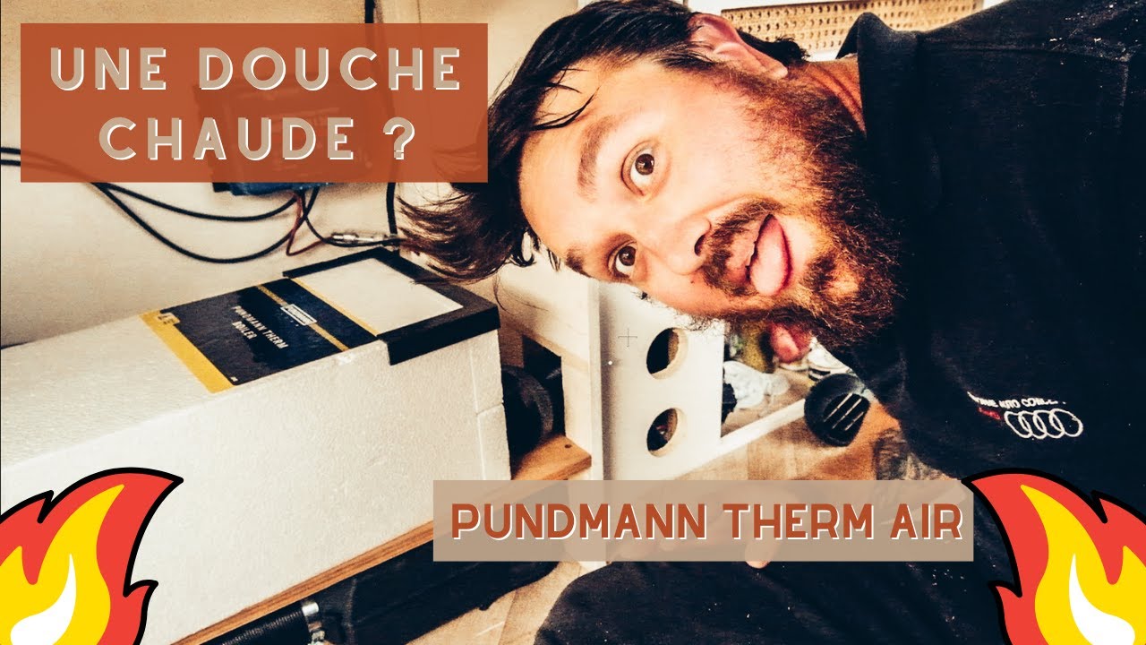 EP18 - Installation du chauffe eau BOILER PUNDMANN THERM 9l AIR dans notre van/fourgon aménagé VW T4