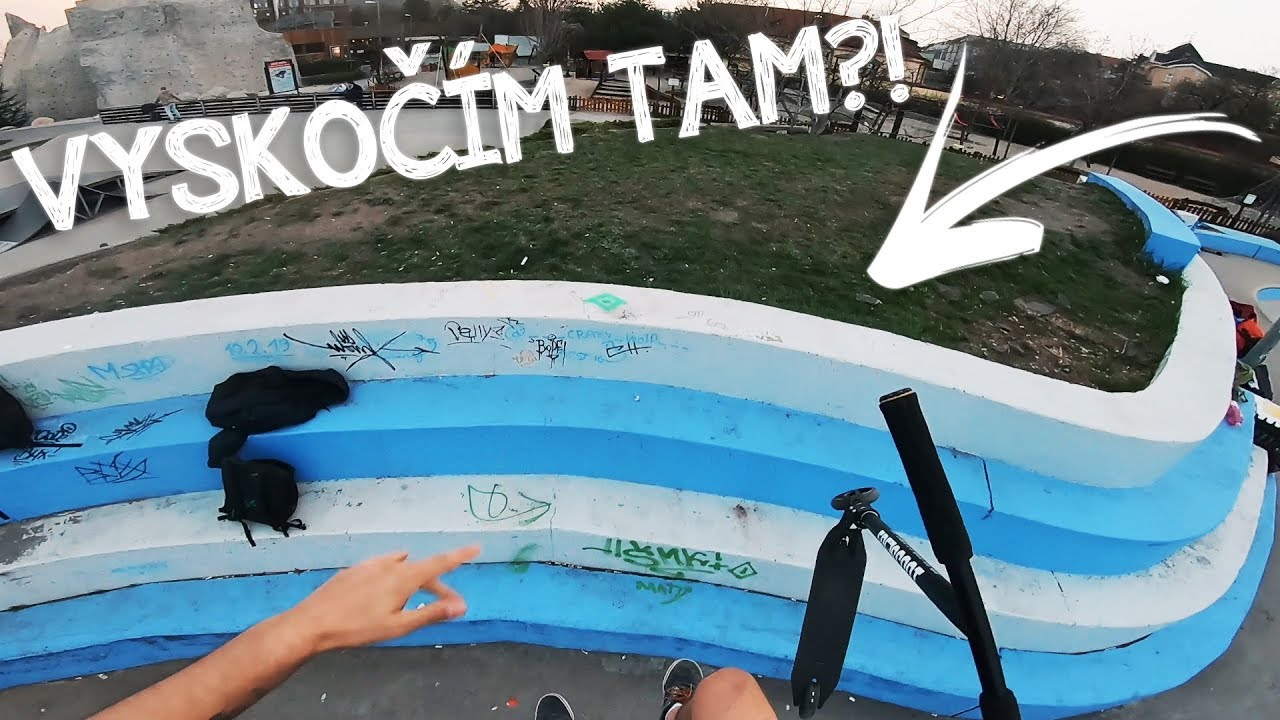 TESTUJU MOU NOVOU KOLOBĚŽKU! | Freestyle Scootering #17