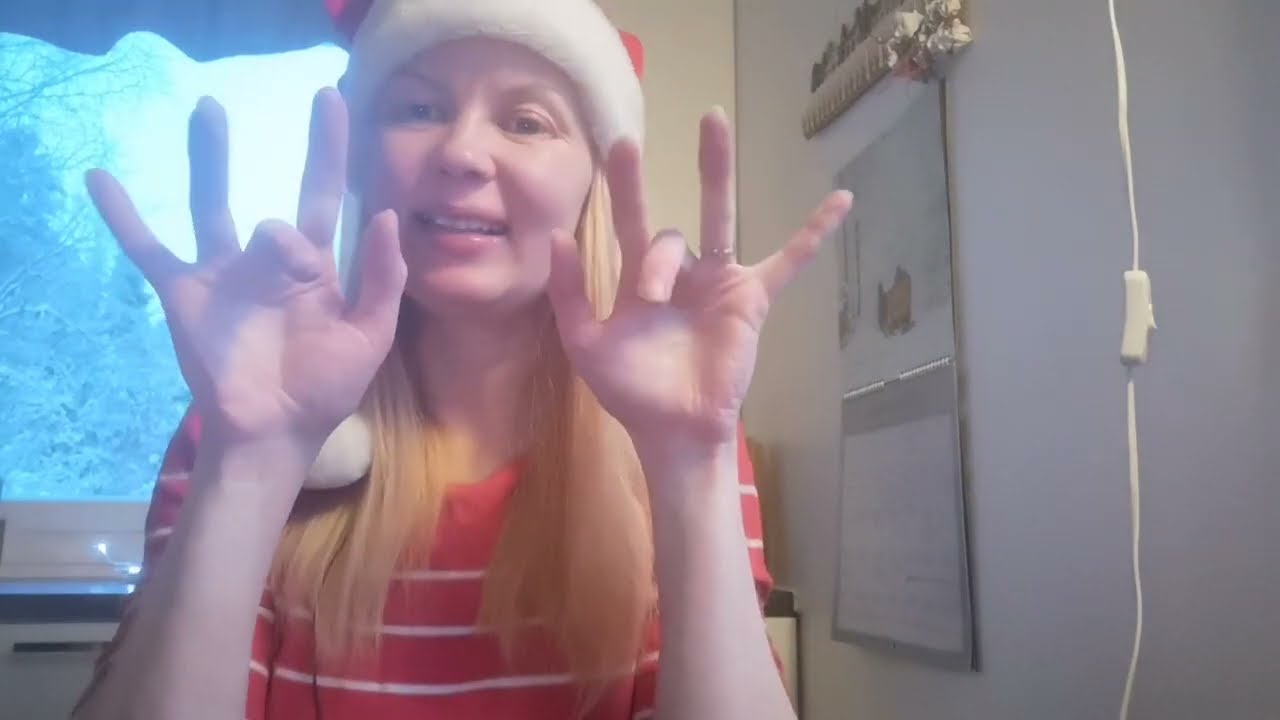Asmr Suomi - tonttuilua ja lahjan paketointia soft spokenina🎀