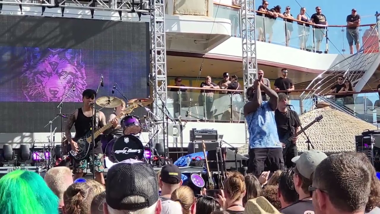 Sleep Theory, Its Over, live aboard Shiprocked 2024.