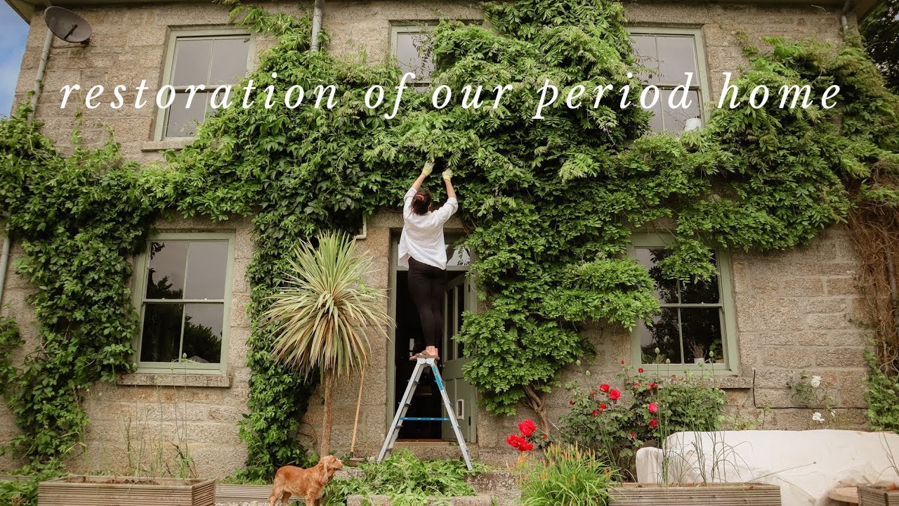 RESTORATION OF OUR 200 YEAR OLD PERIOD HOME | Garden Changes & House Plans