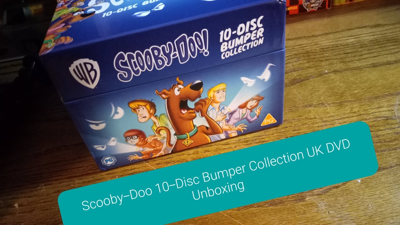 Scooby-Doo 10-Disc Bumper Collection UK DVD Unboxing