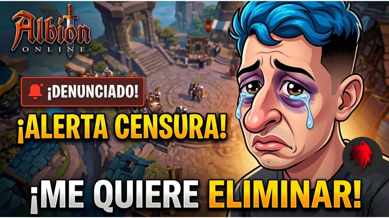 El Pelotasss intenta Silenciarme y Eliminarme el Canal de Youtube. Quiere que Albion me dé un Baneo