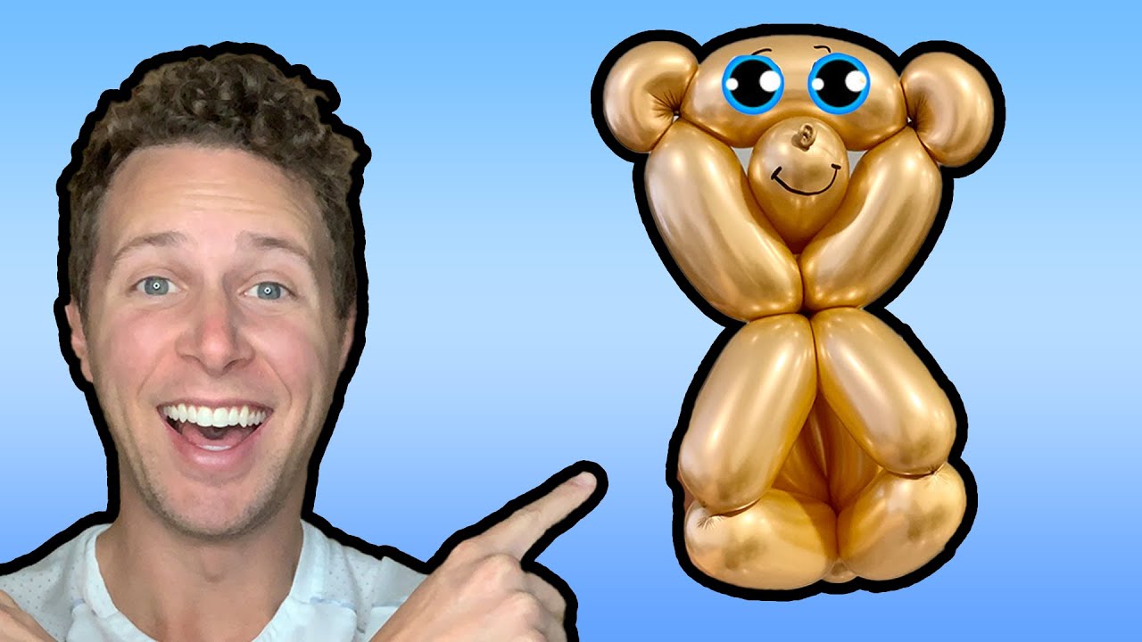 Balloon Teddy Bear Tutorial (How to Make)