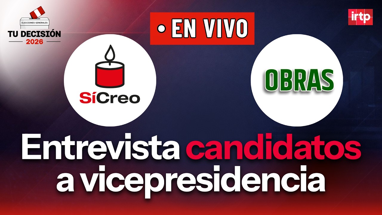 Candidatos a la vicepresidencia: Sí Creo y Cívico Obras | “Tu decisión 2026”