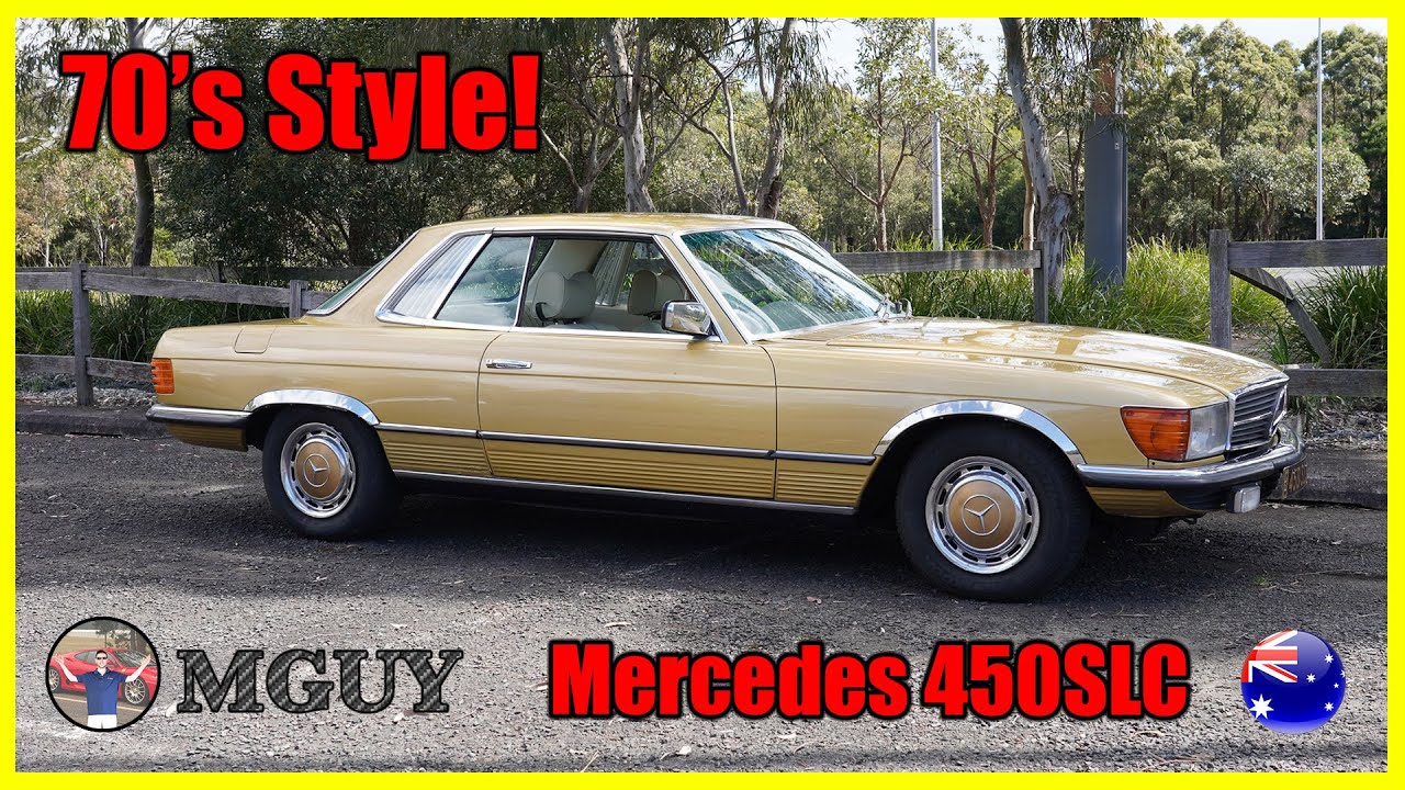 ULTIMATE 70's STYLE! 1977 Mercedes-Benz 450SLC | MGUY Australia