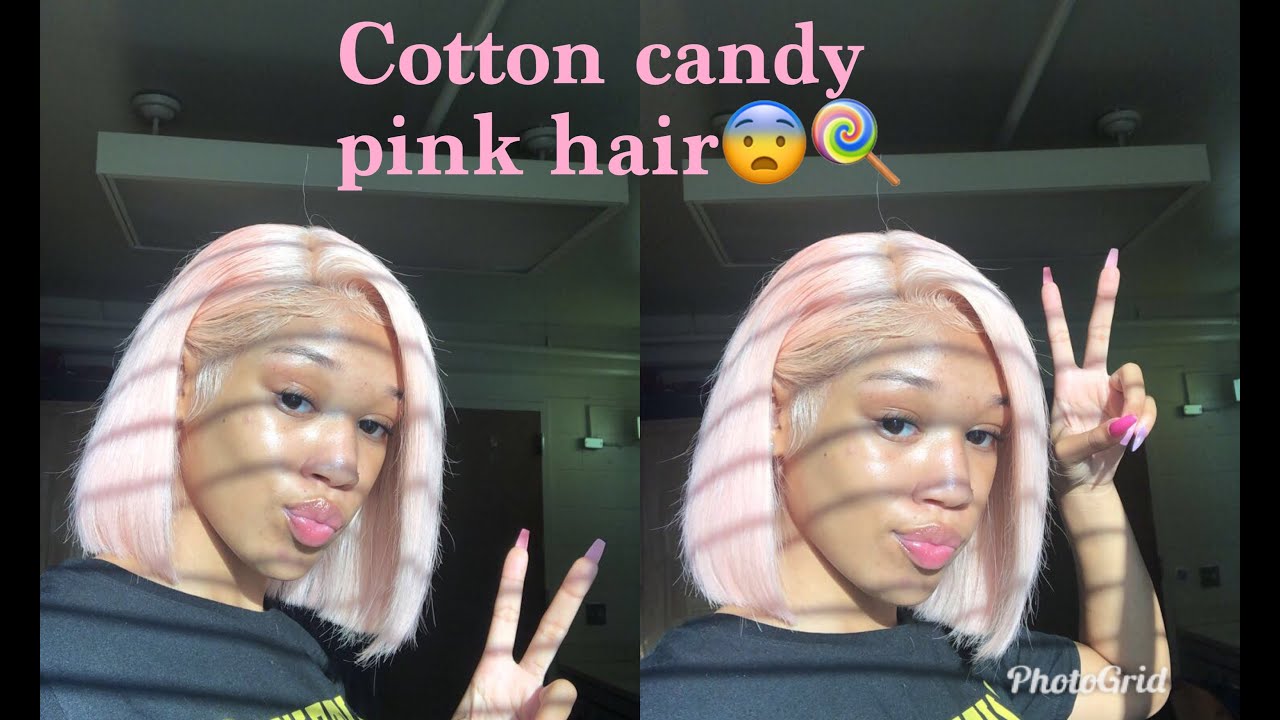 WATER DYING & INSTALLING PINK 613 FRONTAL WIG| Queen Beauty Hair