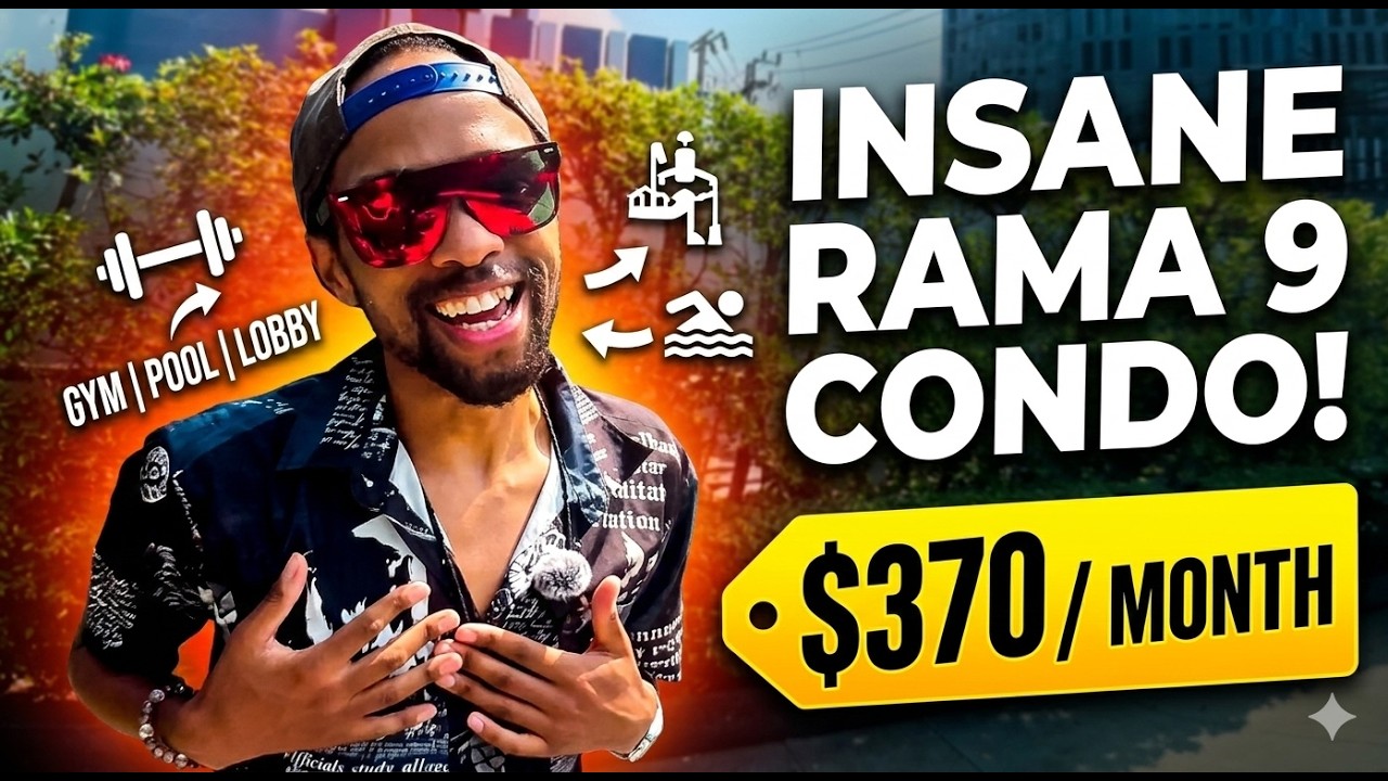 I can't believe this condo costs $370/Month in Bangkok