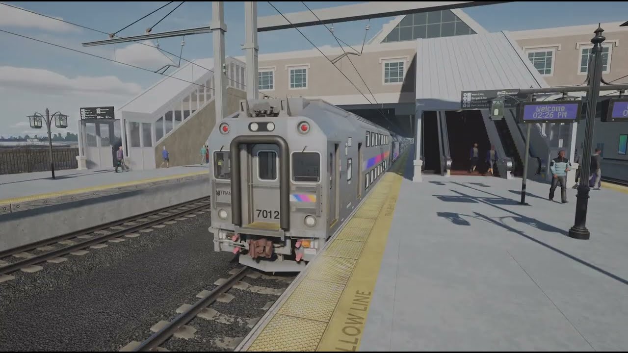[USA] conduite du Arrow NJT 🇺🇸 dans  Train Sim World 6