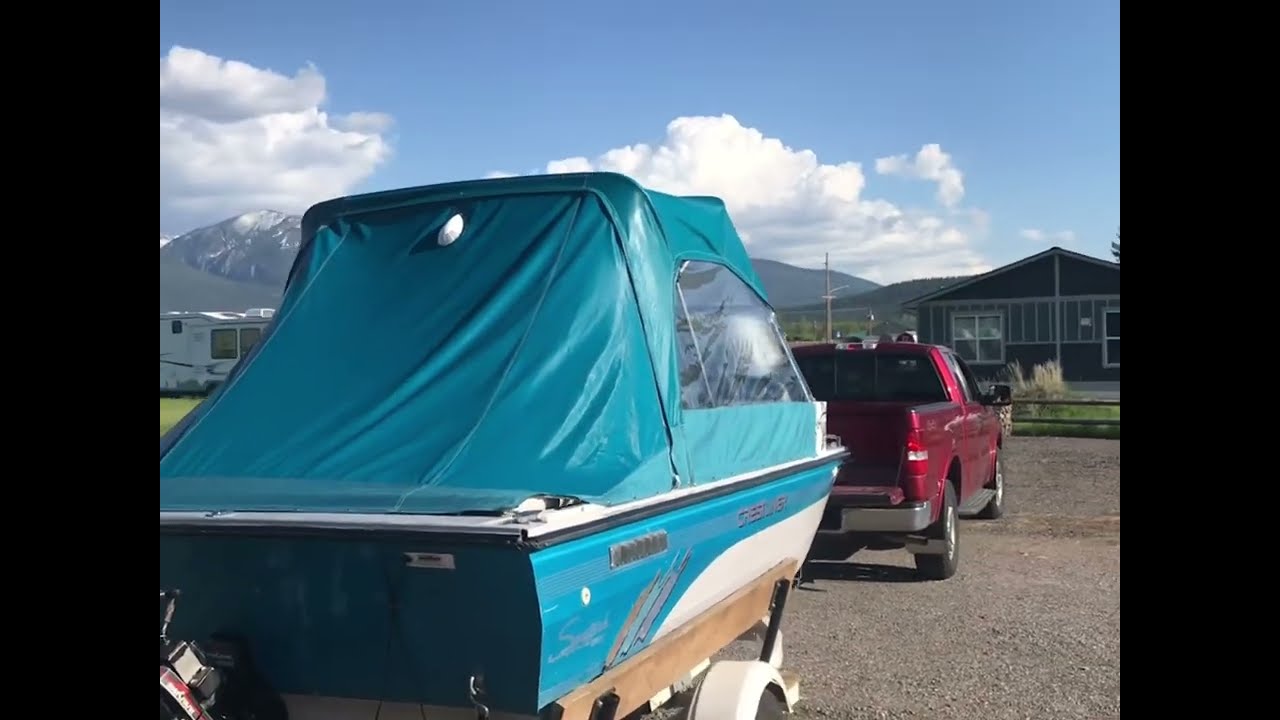 Fishing boat windshield/console raise (crestliner)