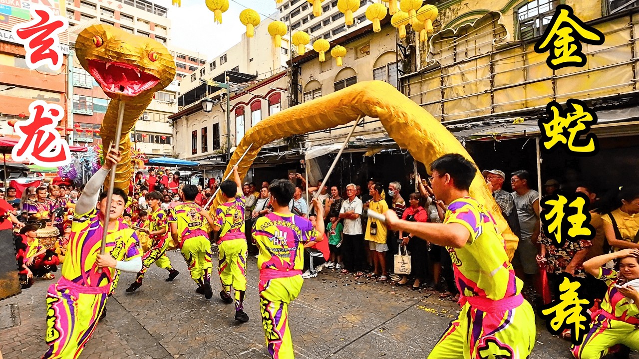 雪州安邦玄龙体育会 - 之 - 2025 吉隆坡 茨厂街 金蛇狂舞 / Ampang Xuan Long Snake Dance @ 2025 Chap Goh Mei Festival K L