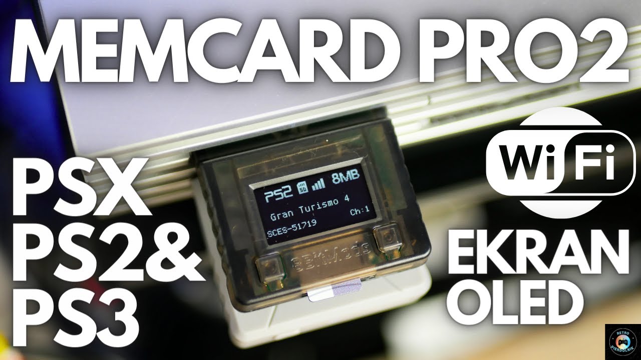 MemCard Pro 2 - jedyna karta pamięci jakiej potrzebujesz do PlayStation 2, PSXa & PlayStation 3!