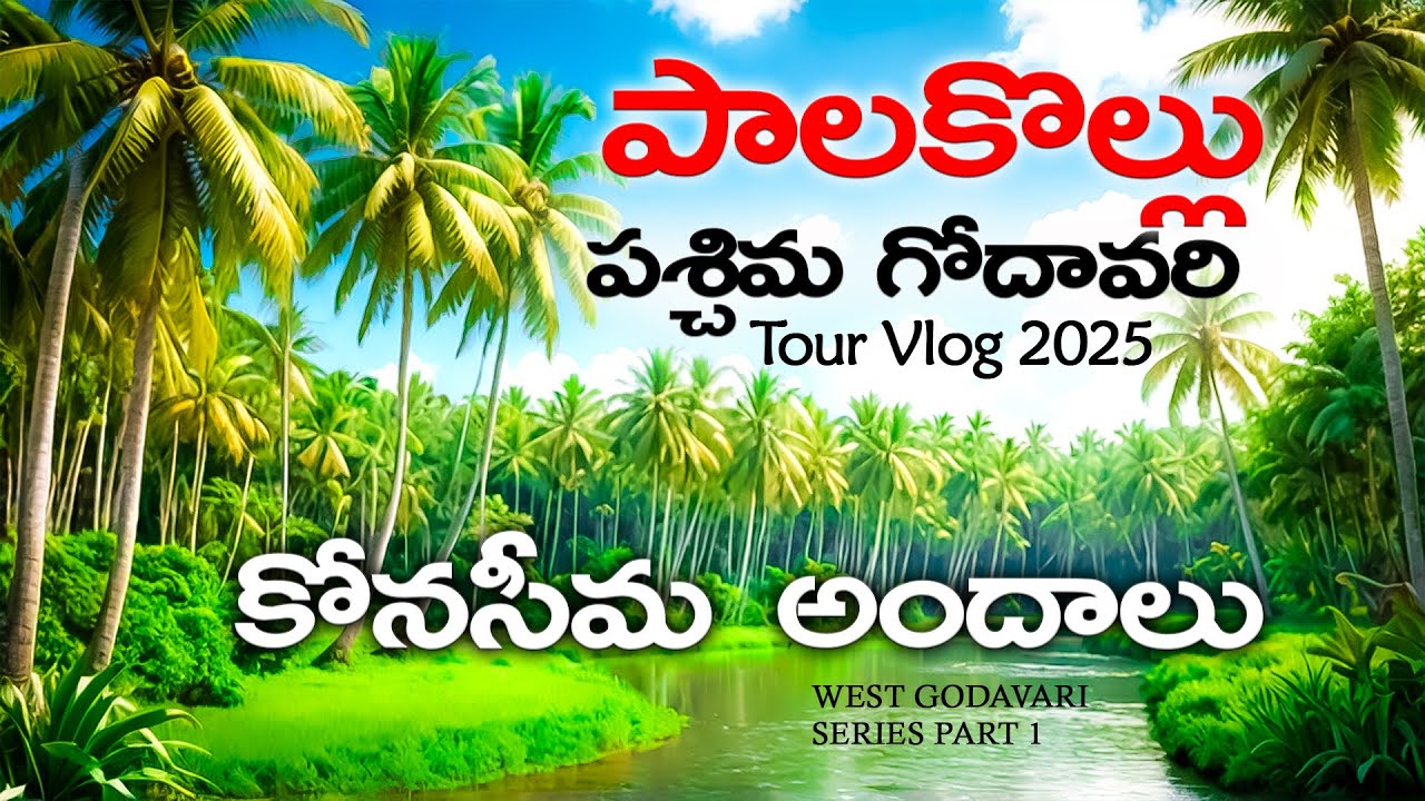 Palakollu Latest Vlogs: Palakollu Village Tour | West Godavari Tourist Places | Sankranti 2025