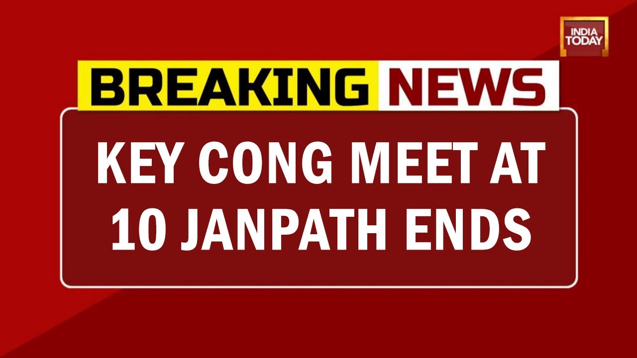 Key Cong Meet At 10 Janpath Ends, Prashant Kishore Gives Detailed Presentation Over 2024 Election