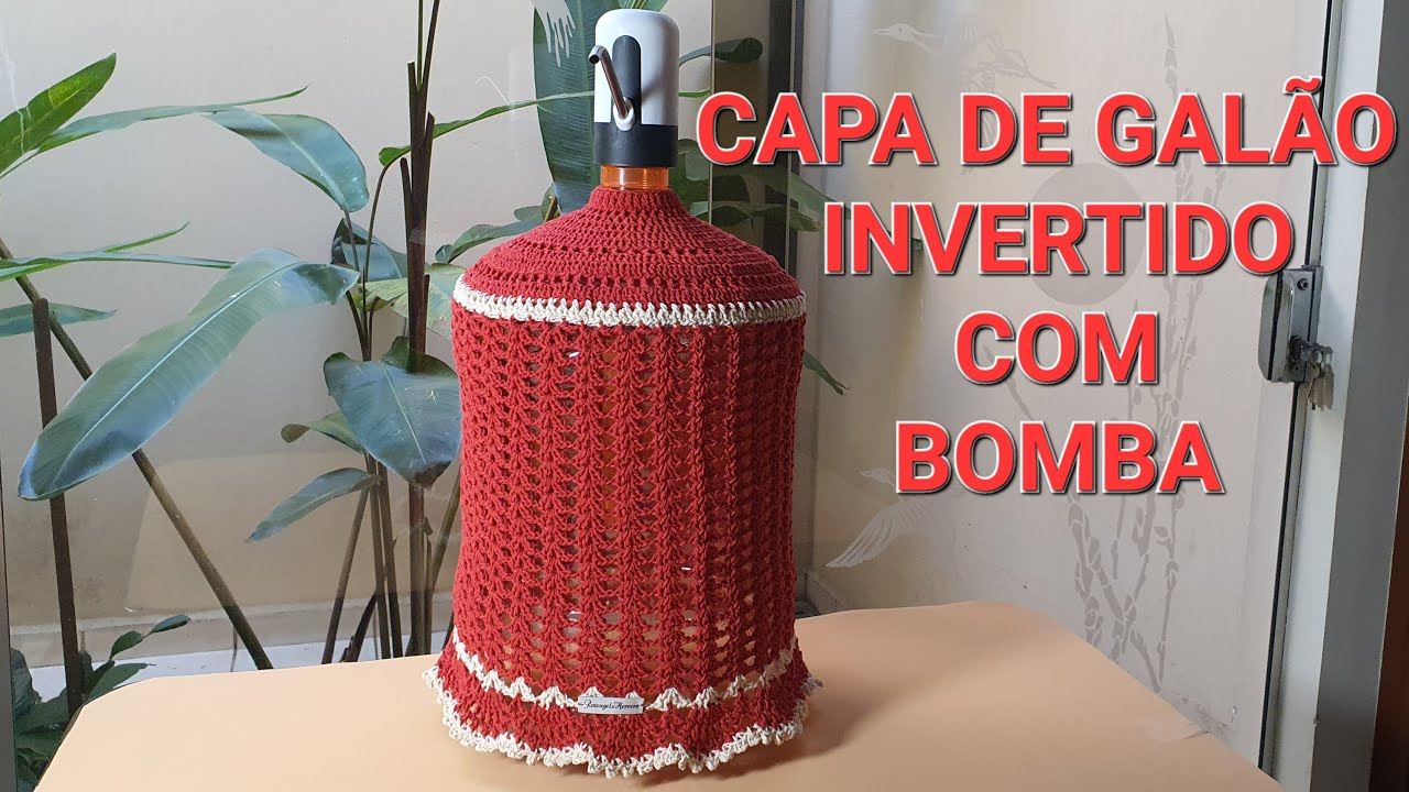 Capa de galão invertido/com bomba 20 litros