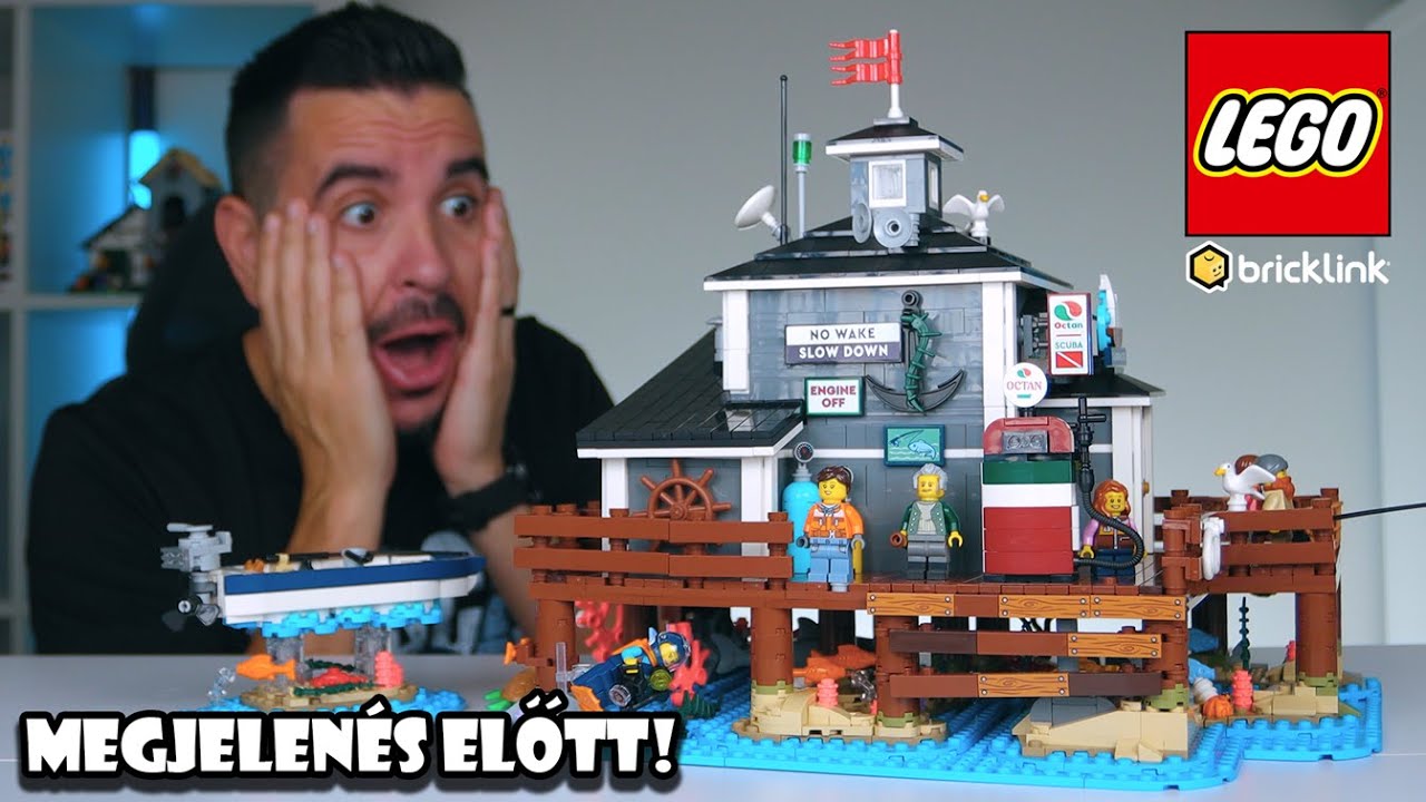 EZÉRT menj rá ERRE a KÉSZLETRE! || LEGO/Bricklink Designer Program Series 3. Harbormaster's Office