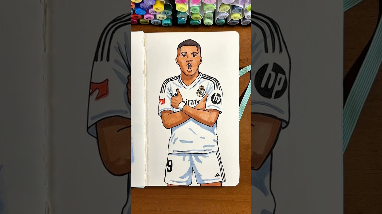 Drawing Mbappe #shorts #mbappe #france #art #drawing #sketch #football #worldcup #request #fifa