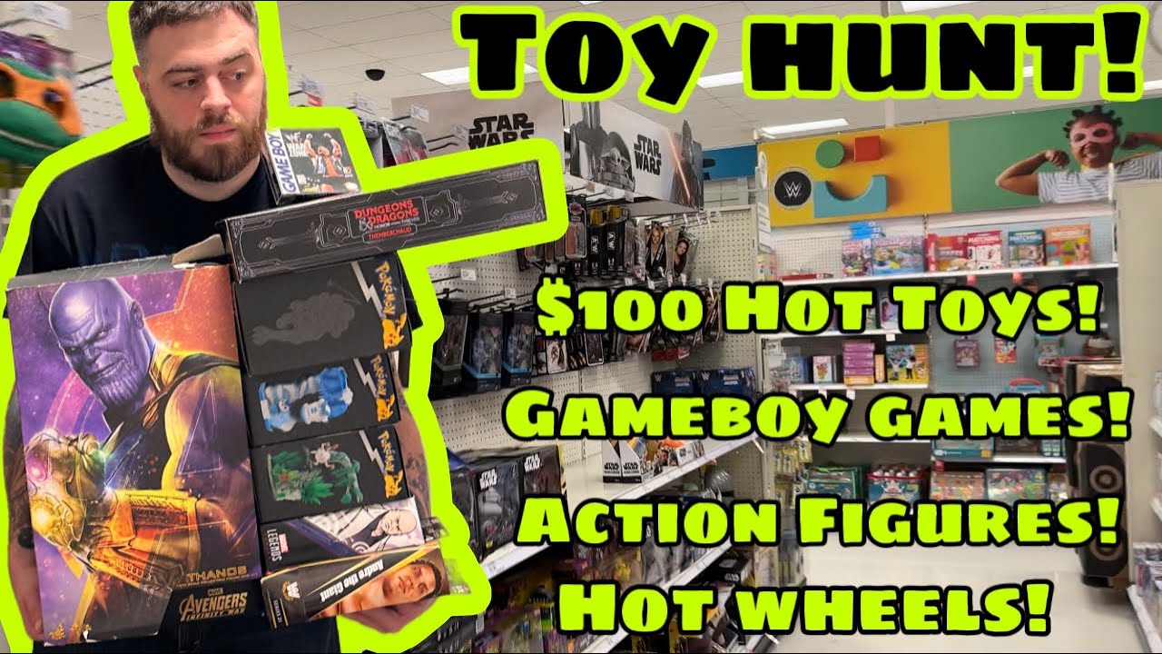 Toy Hunt: $100 Hot Toys! Hot Wheels! WWE Elites! Marvel Legends! Nintendo Games! Pokemon!