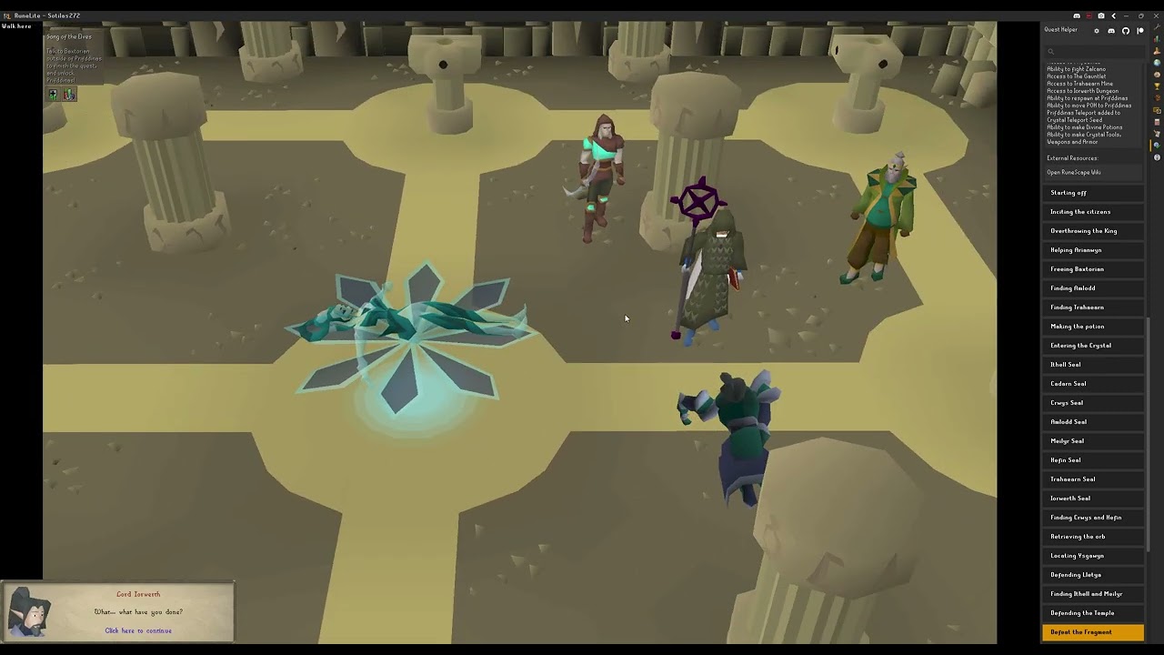 Runescape Fragment Of Seren Boss Fight